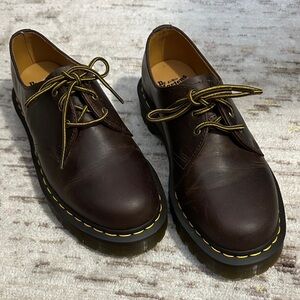 Dr martens crazy horse leather Oxford shoes